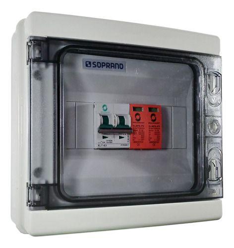 Imagem de String Box Solar - Disjuntor Dc 40a 800v Dps 40ka 1e-1s Ip65