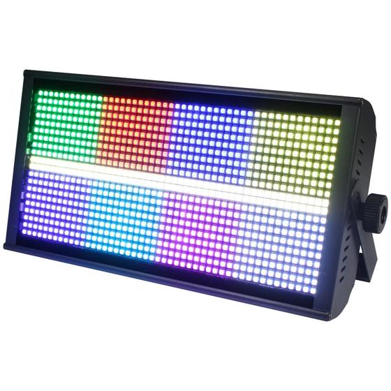 Imagem de Strobo Led Smd Profissional Dmx 1000w Rgbw Efeitos 3 Em 1