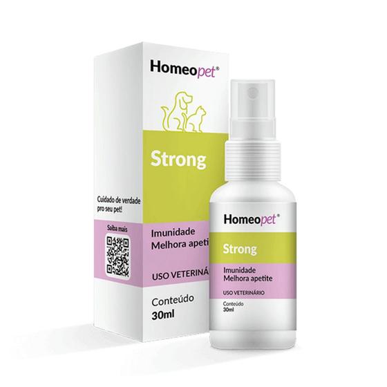 Imagem de Strong HomeoPet 30 ml - Tratamento Homeopático para Cães e Gatos