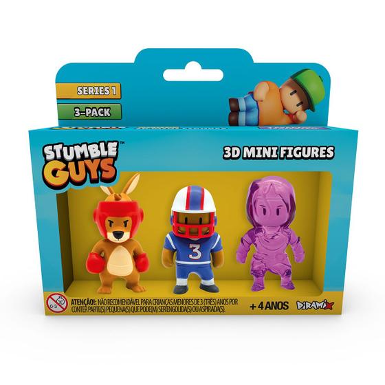 Imagem de Stumble Guys Boxing Roo/Quarterback/Amethyst Nyx