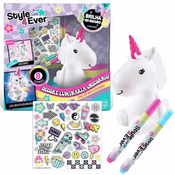 Imagem de Style 4 Ever Decore Luminaria Unicornio F01506