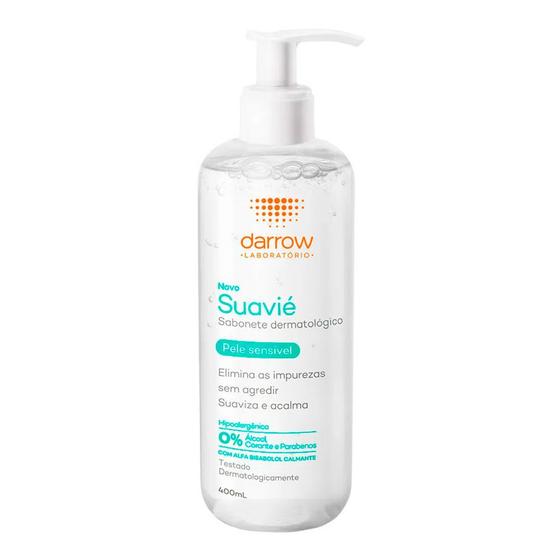 Suavié Darrow 400ml Sabonete Liquido Dermatológico Hipoalergênico Menor preço em Suavié Darrow 400ml Sabonete Liquido Dermatológico Hipoalergênico