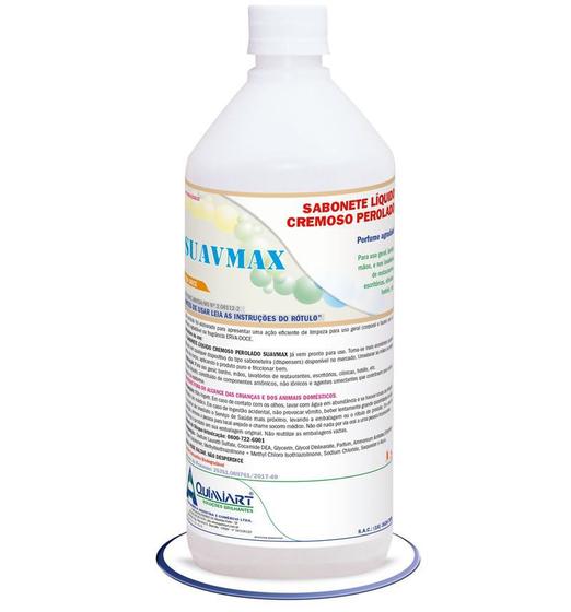Imagem de Suavmax dovely -  sabonete liquido - quimiart - 1 litro
