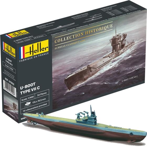 Imagem de Submarino U-boot 1/400 Heller 81002