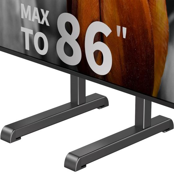 Imagem de Substituição da base de suporte de TV de mesa para TVs de 60 a 220 cm