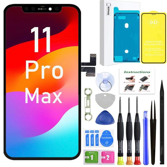 Imagem de Substituição de tela LEAFE para iPhone 11 Pro Max 6.5"