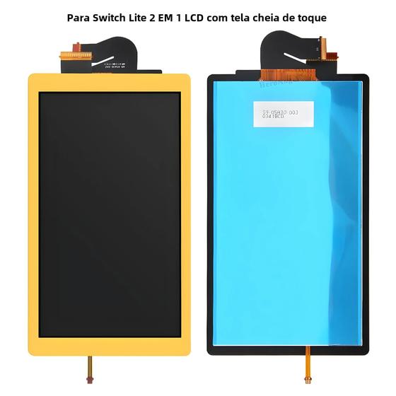 Imagem de Substituição De Tela Switch Lite 2IN1 Display LCD Original Com Tela De Toque Montagem Completa