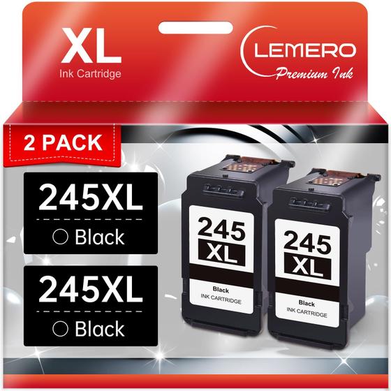 Imagem de Substituição do cartucho de tinta LEMERO 245XL preto para Canon 245XL