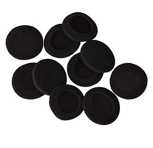 Imagem de Substituições da capa de fones de ouvido Sponge WOIWO 30 PCS Black