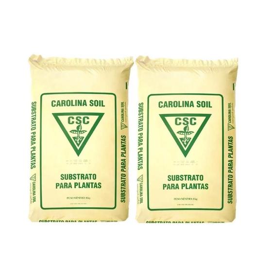 Imagem de Substrato carolina soil ii 25h 45l/9kg - 2 sacos