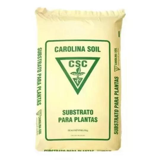 Imagem de Substrato Carolina Soil P/ Plantas 9kg Fórmula 0035h Casca Arroz Adubo Para Plantações Horta Agro