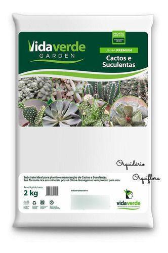 Imagem de Substrato Para Cactos E Suculentas Vida Verde 2kg