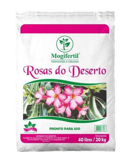 Imagem de Substrato rosas do deserto organico 20 kg  Mogi Fertil