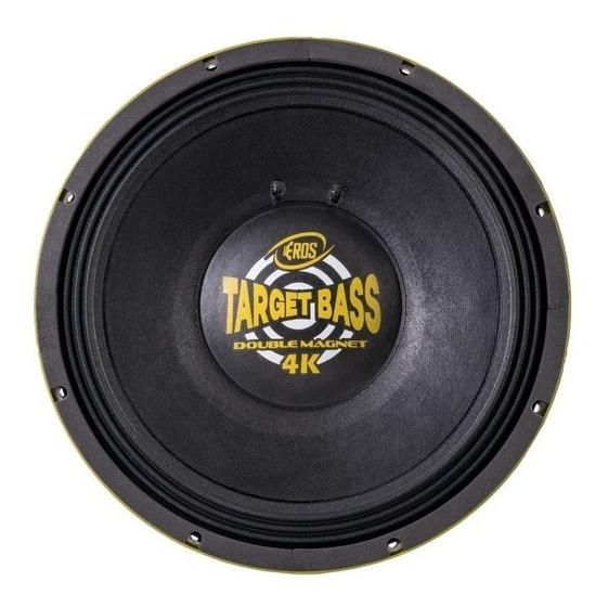 Imagem de Subwoofer 15  Eros E-15 Target Bass 4K 2000 Watts RMS 4 Ohms - Amarelo