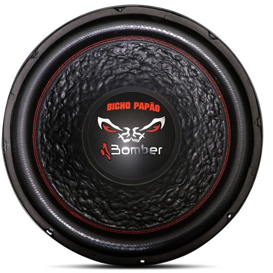 Imagem de Subwoofer Bicho Papão 15" 1200W RMS 4+4 Ohms Bobina Dupla