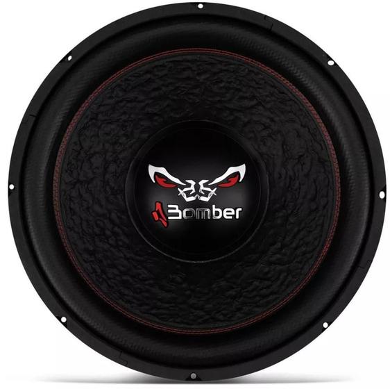 Imagem de Subwoofer Bomber Bicho Papão 15 Polegadas 600W RMS 4+4 OHMS