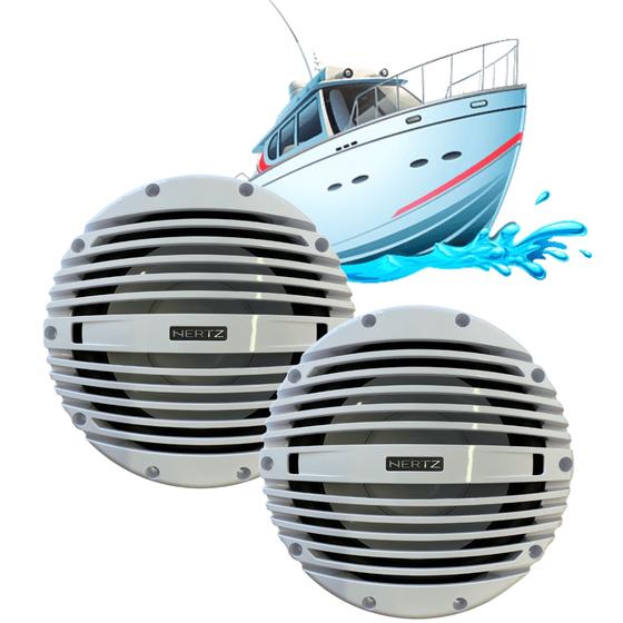 Imagem de Subwoofer Marinizado Hertz HMX 10 B2 Marine 10 Polegadas 250W RMS 2 Ohms Branco