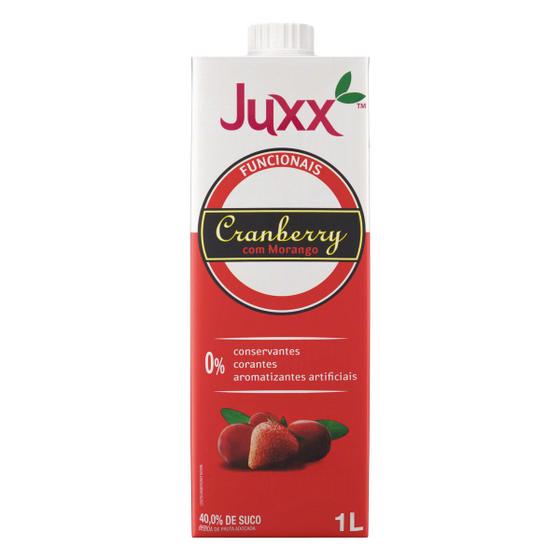 Imagem de Suco com Cranberry e Morango JUXX 1l