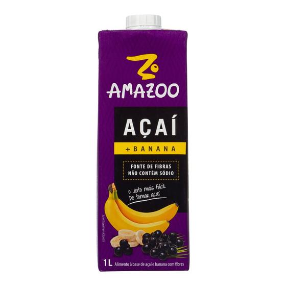 Imagem de Suco de Açaí com Banana Amazoo 1l