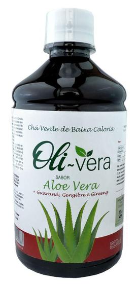 Imagem de Suco de Babosa (Aloe Vera) 500ml - Sabor Guarana - Olivos