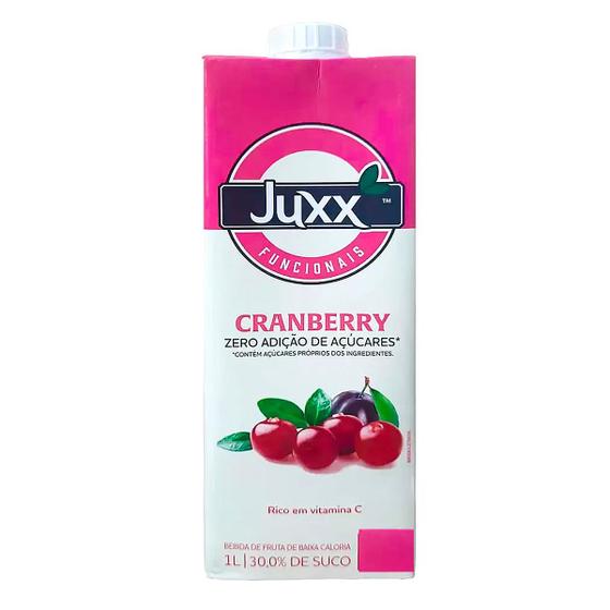 Imagem de Suco de Cranberry Zero Açúcar 1 Litro Juxx