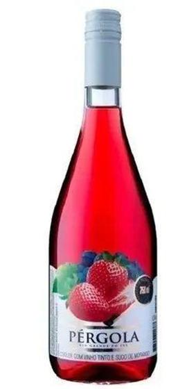 Suco De Morango com Vinho Pérgola Tinto Suave 750ml Menor preço em Suco De Morango com Vinho Pérgola Tinto Suave 750ml