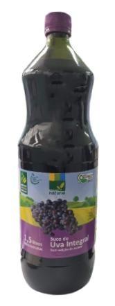 Imagem de Suco de Uva (Bordô) Integral 100% Fruta Orgânico Sem Adição de Açúcar Coopernatural 1,5L