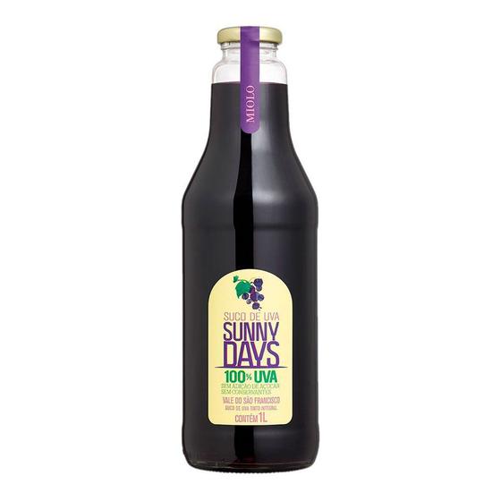 Imagem de Suco de Uva Tinto Integral Sunny Days Miolo 1L