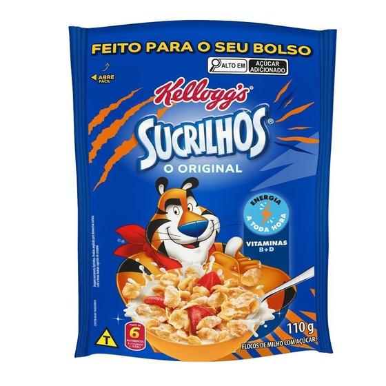 Imagem de Sucrilhos Kelloggs Original Sachê 110g - Embalagem com 20 Unidades