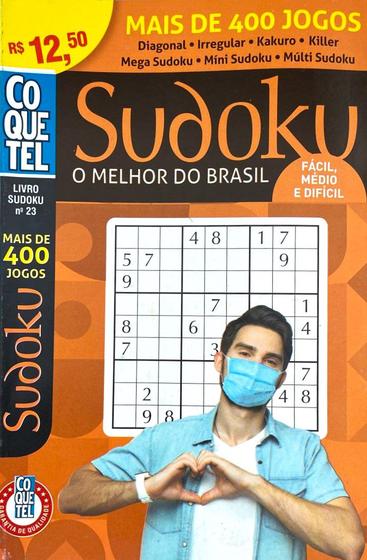 Sudoku 23 Facil M dio Dif cil 400 Jogos Coquetel Outros Jogos 