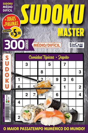 Sudoku Master Ed 31 M dio Dif cil S Jogos 9x9 Per odo Comidas 