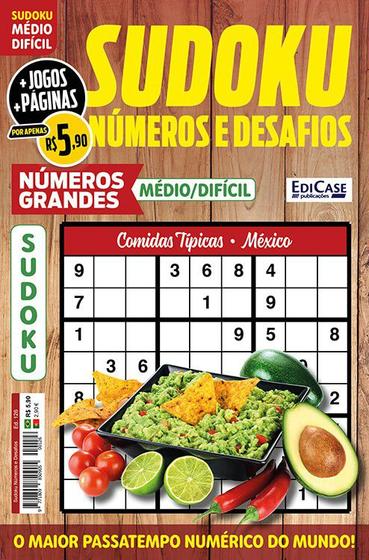 Sudoku N meros E Desafios Ed 126 M dio Dif cil S Jogos 9x9 