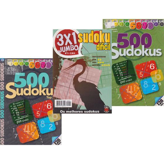 Sudoku Passatempos L gica 1500 Exerc cios Edi o Portugal Ciranda 