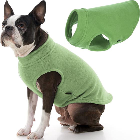 Imagem de Suéter para cães Gooby Stretch Fleece Vest Grass Green 2GG