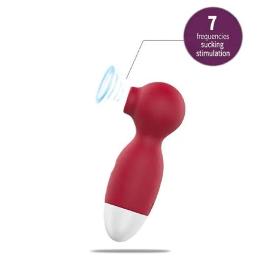 Imagem de Sugador de Clitóris Fantasminha 7 Velocidades Vibrador Feminino Recarregável EMBALAGEM DISCRETA