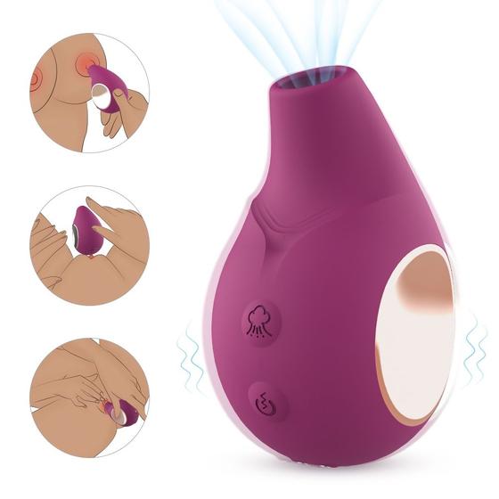 Imagem de Sugador de Clitoris Recarregavel Vibrador Feminino brinquedos sexuais - Masturbador feminino