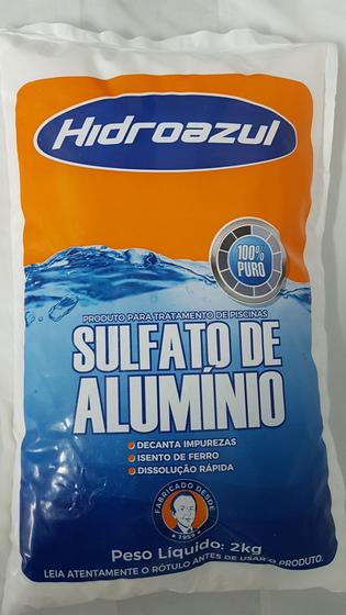 Imagem de SULFATO ALUMINIO 2kg - HIDROAZUL