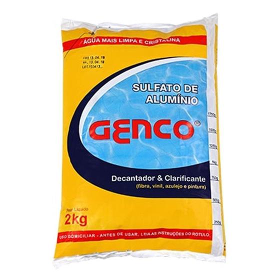 Imagem de Sulfato de Alumínio Genco Pacote 2kg