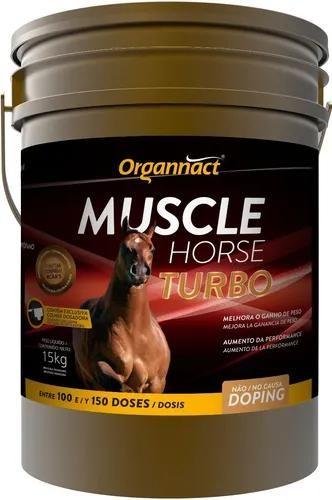 Imagem de Sumplemento Muscle Horse Turbo Cavalo Equino 15 Kg