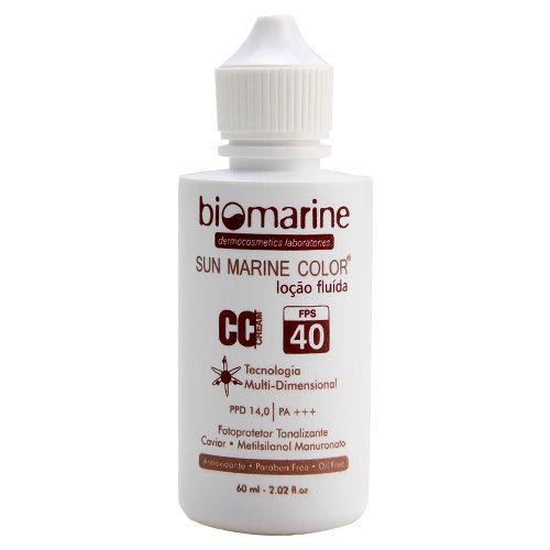 Imagem de Sun Marine CC Cream Color FPS 40 Biomarine -Base Facial