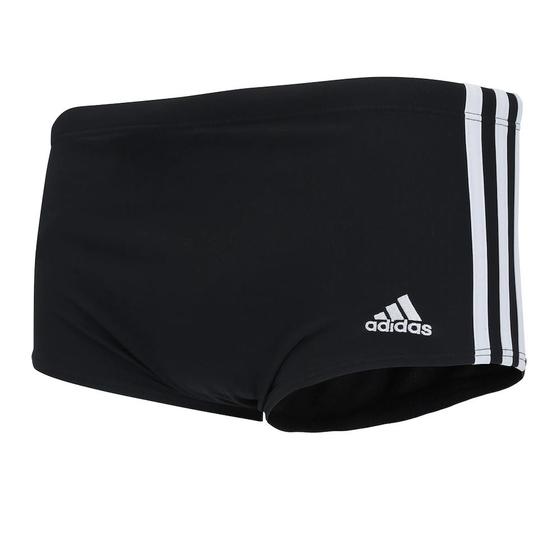 Sunga Adidas 3S Wide - Preto/Branca Menor preço em Sunga Adidas 3S Wide - Preto/Branca