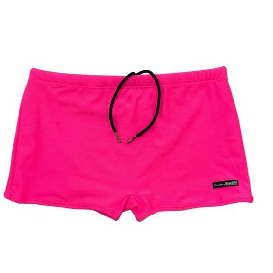 Imagem de Sunga adulto boxer rosa neon