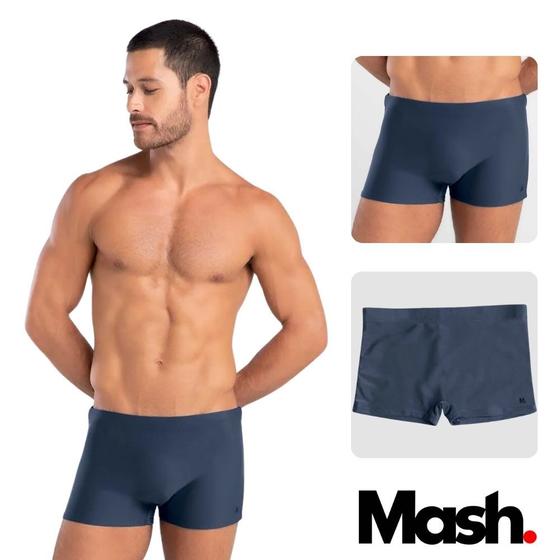 Imagem de Sunga Boxer Box Mash Adulto Moda Praia Masculina Com Tamanhos Grandes P Ao XGG