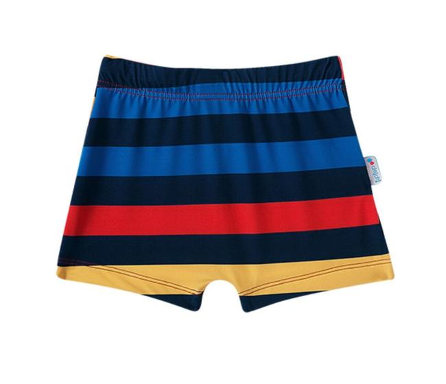 Imagem de Sunga Boxer Infantil Fps Uv50+ Tip Top Menino Short De Praia Masculino Piscina Verão Bk73