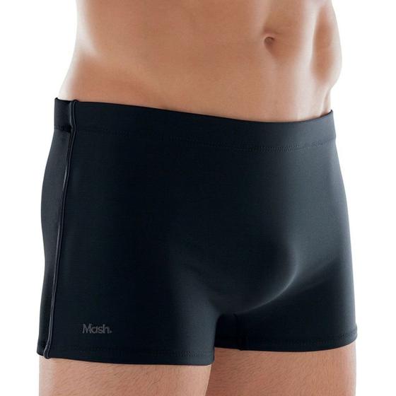 Sunga Boxer Lisa Com Vivo Lateral Plus Size Mash 300.05 Menor preço em Sunga Boxer Lisa Com Vivo Lateral Plus Size Mash 300.05