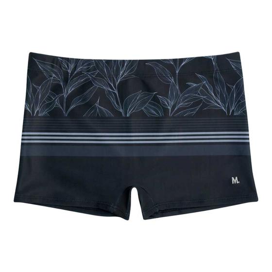 Imagem de Sunga Boxer Plus Size Estampada Mash Secagem Rápida Larga