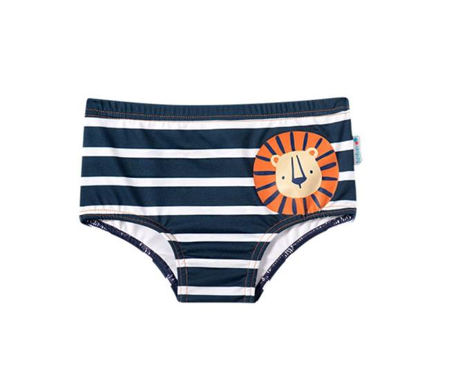 Imagem de Sunga Infantil com Fps Uv50+ Tip Top Piscina Praia Menino Proteção Solar Traje Banho Masculino  Bk76