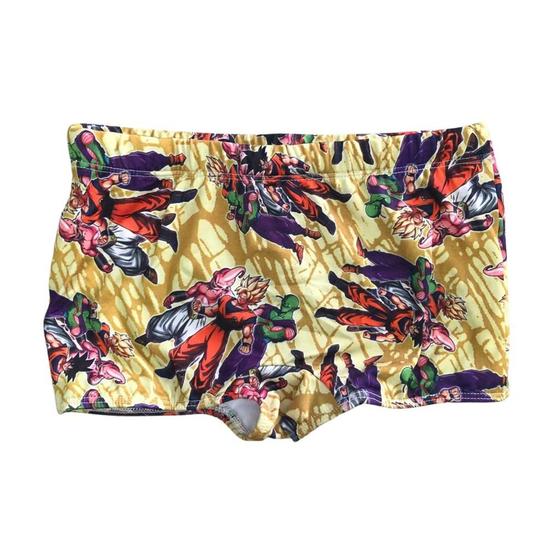 Imagem de Sunga Infantil Menino Boxer com Cordão e Forro Proteção UV50+ Moda Praia Verão