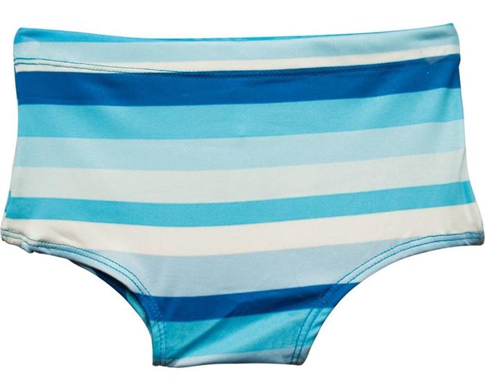 Imagem de Sunga Infantil Menino Surf Listrado Praia Verão Piscina Uv