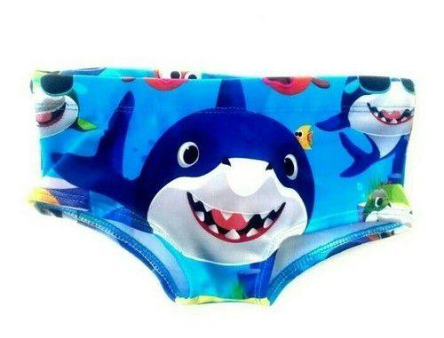 Imagem de Sunga Infantil Personagens Praia Verão Piscina Proteção Uv30